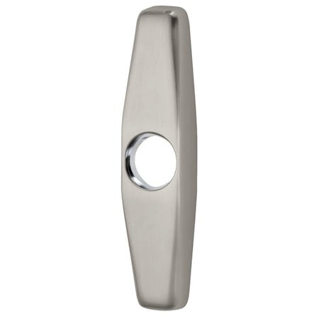 Von Duprin Night Latch Trim, Less Pull, Satin Nickel Plated Clear Coated Finish 388NL US15